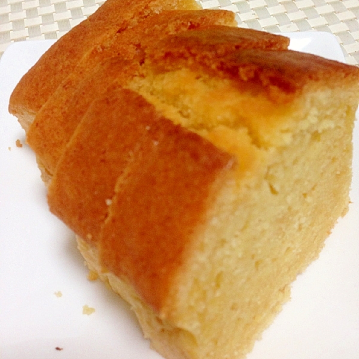 ホットケーキミックスで簡単豆腐入りパウンドケーキ レシピ 作り方 By Mary28 楽天レシピ